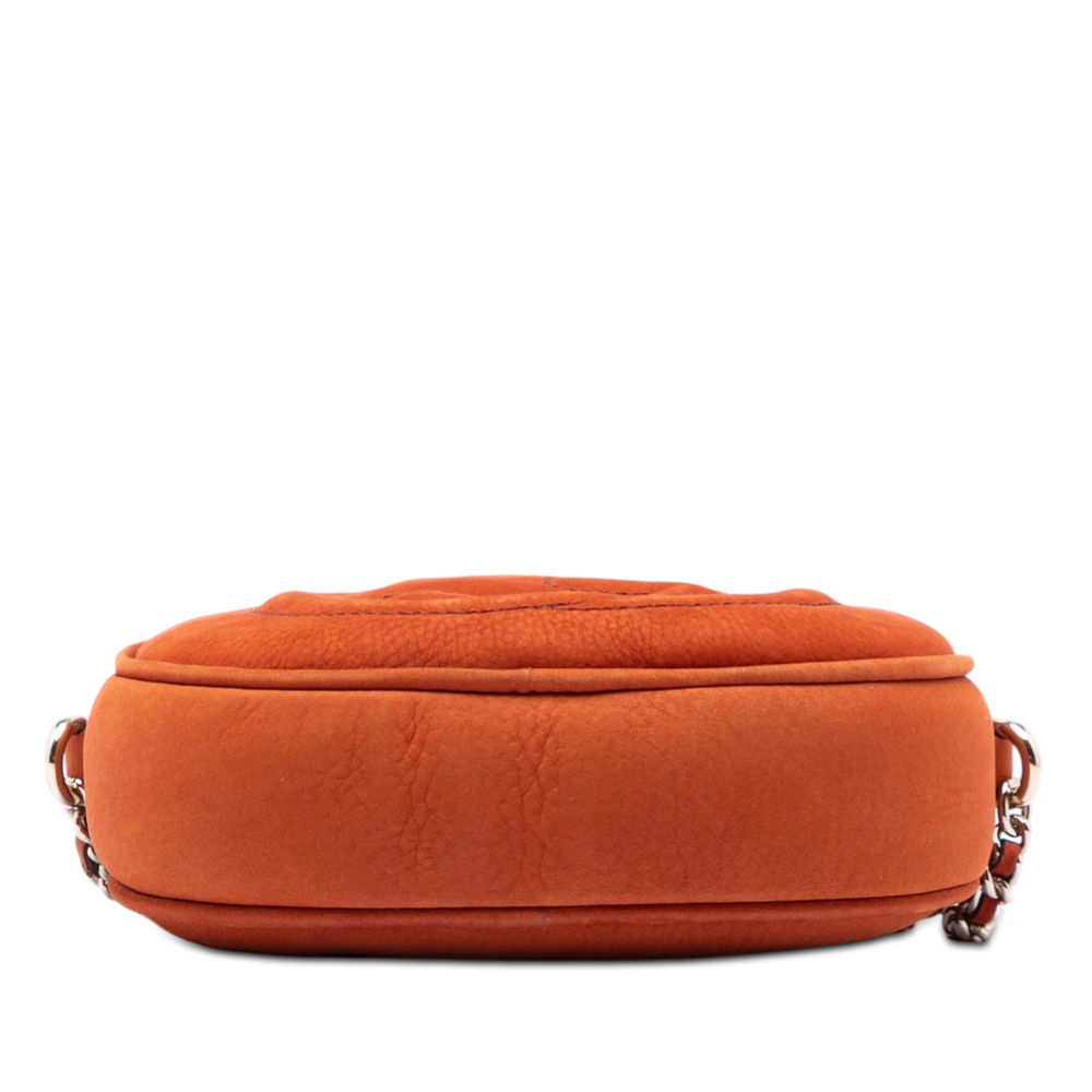 Pre-Loved Gucci Mini Nubuck Soho Chain Crossbody - Picture 3 of 7